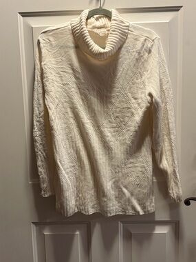 Company Collection Cream Cowl Neck Sweater